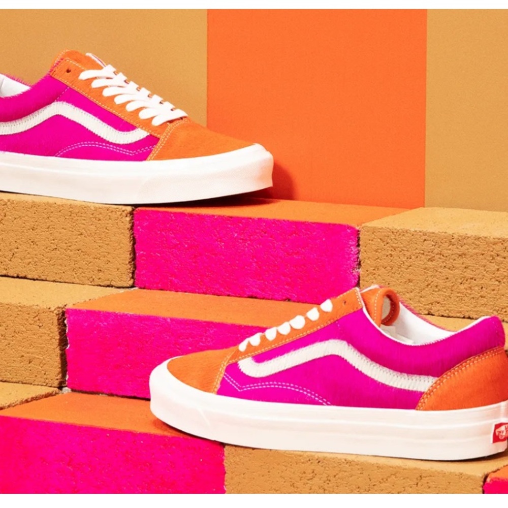 LIMITED EDITION SAMPLE, Vans X Anaheim Factory Old Skool Ponyhair Sneakers - Picture 2 of 10